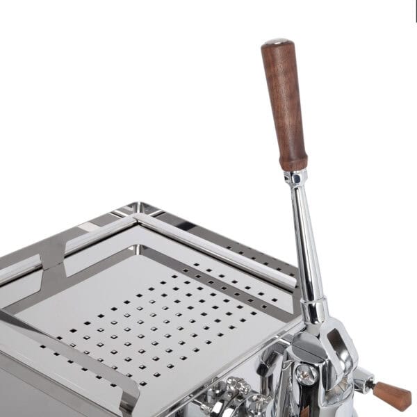 Profitec Pro 800 Hebelmechanik und Abtropfschale