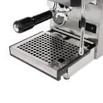 Profitec GO Satiniert mit offenem Tropfblech und Siebträger