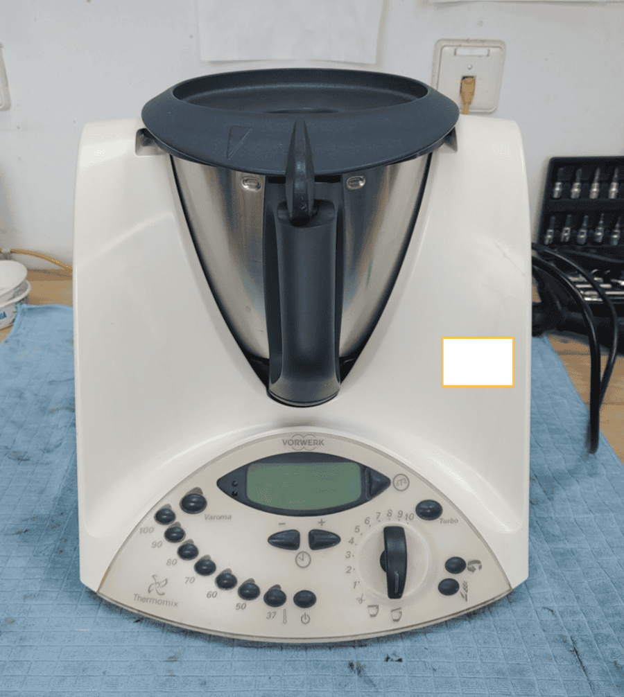 Dieser Thermomix zeigt beim Einschalten den Fehler Er52 an