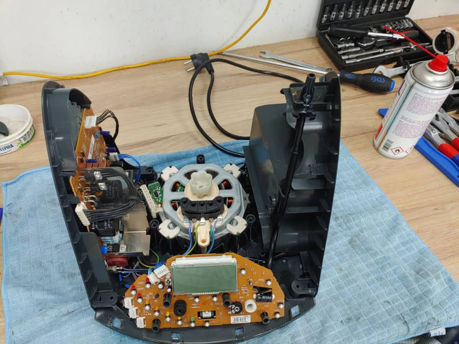 Verantwortlich für den Fehler Er52 am TM31 ist der Temperatursensor, den einen falschen Wert misst