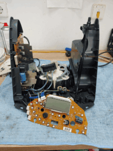 Das Tastenfeld des TM31, dessen Tasten nicht mehr funktionieren