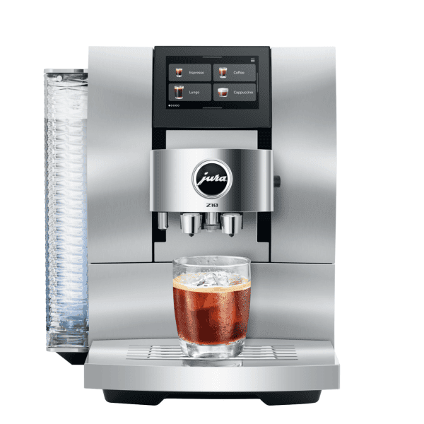 JURA Z10 Aluminium White bereitet Cold Brew Kaffee im Cold Extraction Process zu