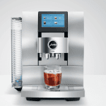 JURA Z10 Aluminium White bereitet Espresso zu