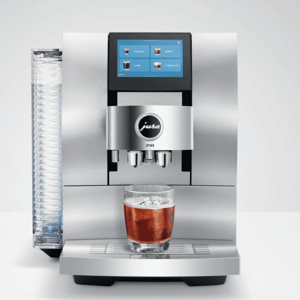 JURA Z10 Aluminium White bereitet Espresso zu