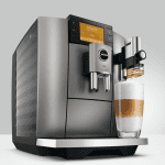 JURA E8 Midnight Silver Seitenansicht