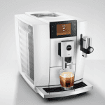 JURA E8 Piano White ED Light Brew Funktion