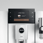 JURA E8 Piano White ED Display Detail