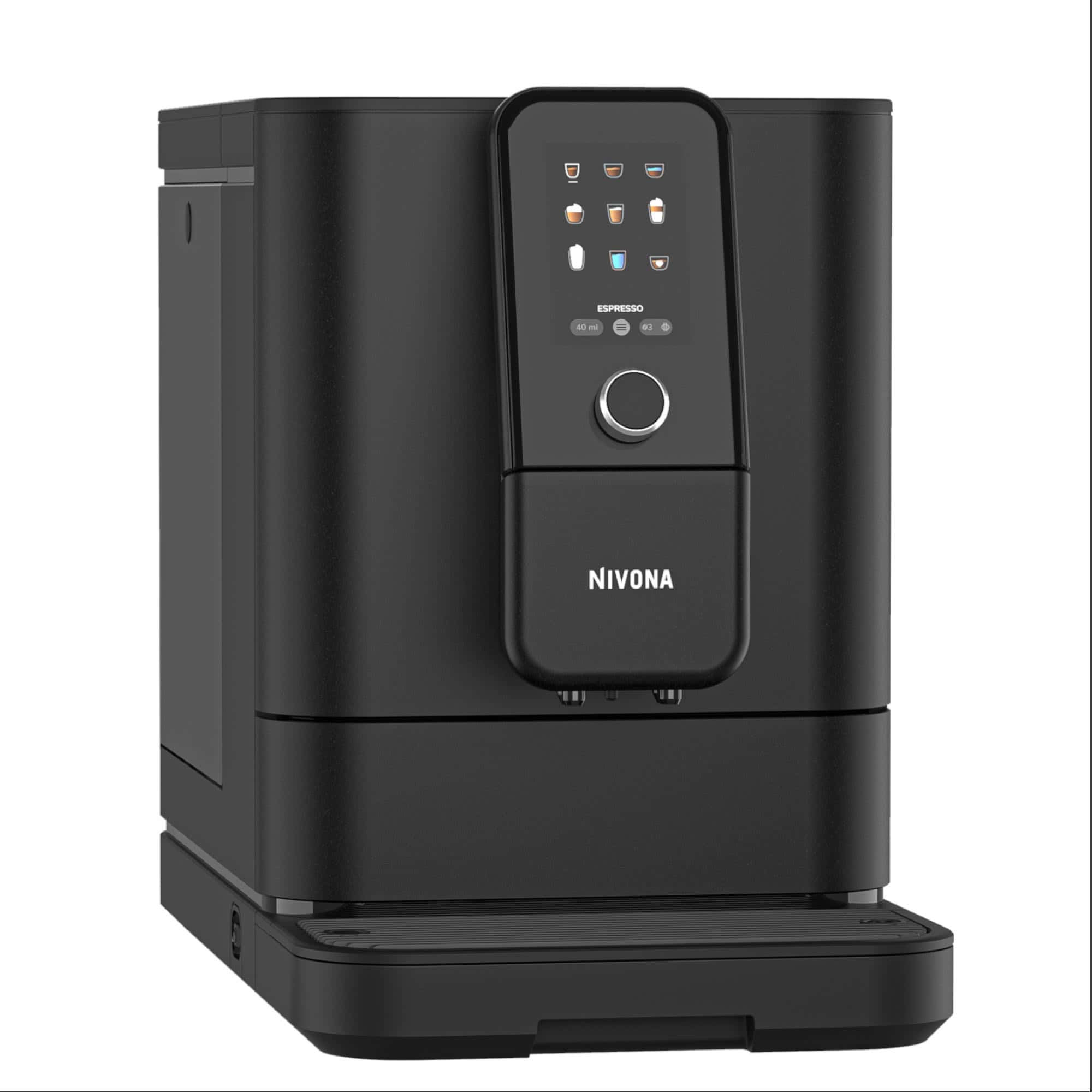 NIVONA NIVO 8101 rechte Seitenansicht mit Kaffeeauslauf