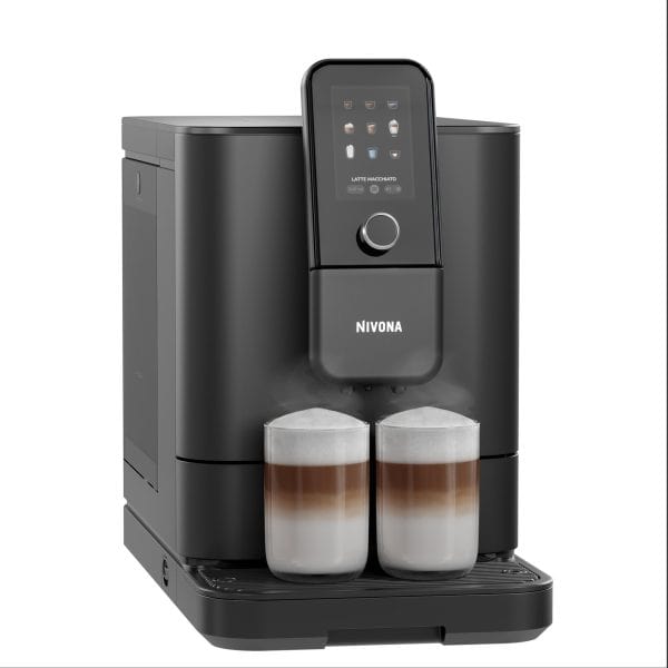 NIVONA NIVO 8101 bereitet zwei Milchkaffees gleichzeitig zu