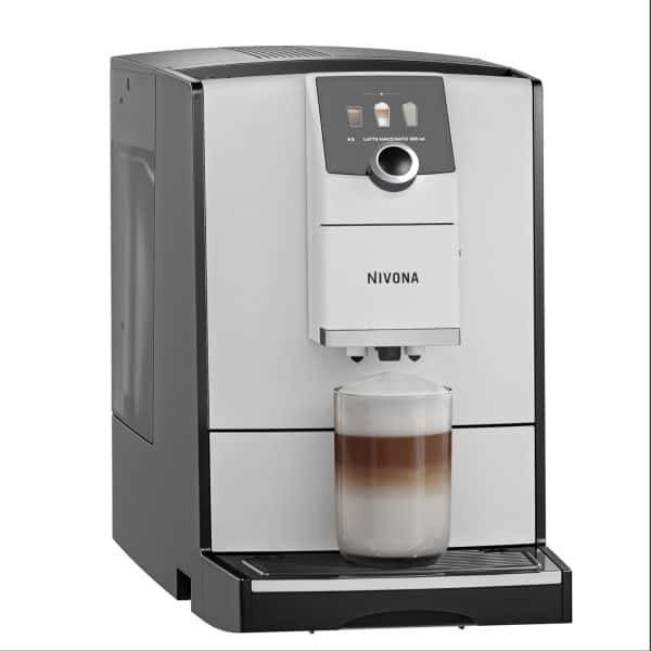 NIVONA NICR 796 White Kaffeevollautomat Seitenansicht in Weiß