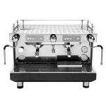 ECM Compact HX-2 PID Frontansicht zwei Brühgruppen Espresso Maschine