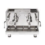ECM Elektronika Profi DUE Doppel-Siebträger Espressomaschine Edelstahl – Frontansicht