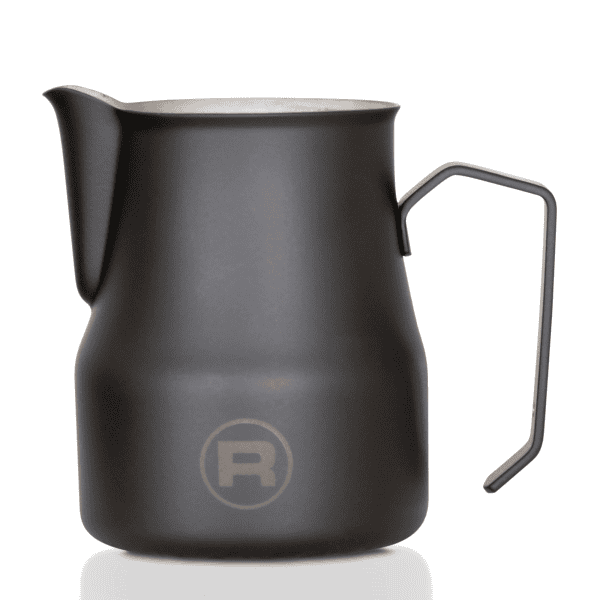 ROCKET Milchkännchen Schwarz matt – Barista Pitcher aus Edelstahl