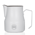ROCKET Milchkännchen White 500 ml – glänzend weißes Barista Kännchen aus Edelstahl