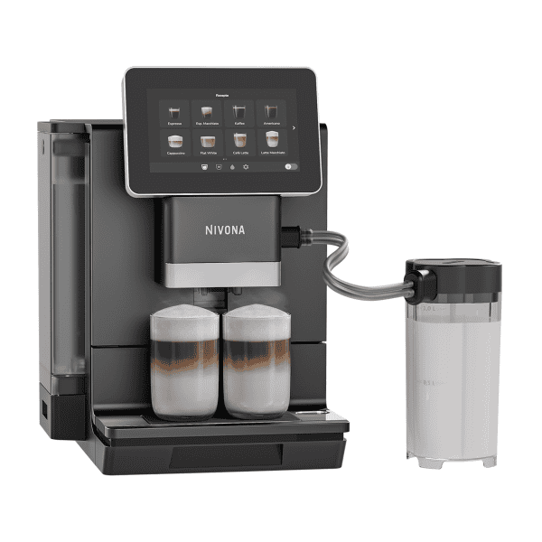 NIVONA NIVO 9101 mit Milchsystem und zwei Latte Macchiato | Caffista Böblingen Sindelfingen