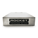 ROCKET Sudschublade Steel-Wood Rückansicht – ROCKET Espresso Milano Schriftzug