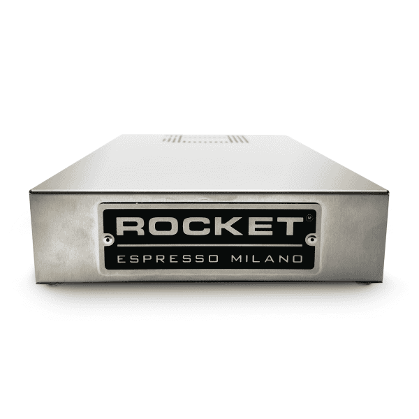 ROCKET Sudschublade Steel-Wood Rückansicht – ROCKET Espresso Milano Schriftzug