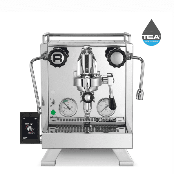 Rocket R58 Cinquantotto Dualboiler Siebträgermaschine Frontansicht mit PID Display