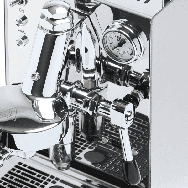 Quick Mill Carola inox PID Siebträgermaschine mit E61 Brühgruppe Detail