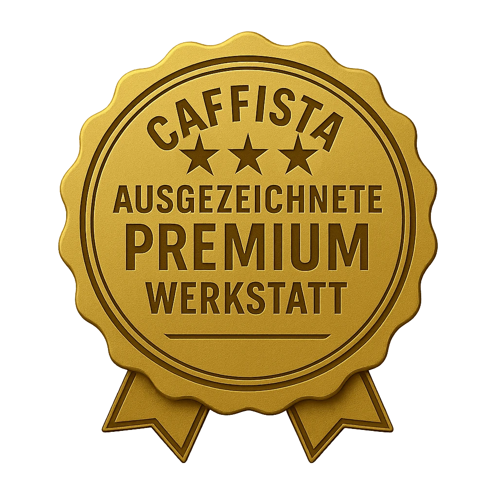 Auszeichnung-fuer-die-Caffista-Werkstatt-als-Premium-Werkstatt3 Caffista - Auszeichnung als Premium Werkstatt mit erhaltenem Siegel für die hohe Expertise in der Reparatur