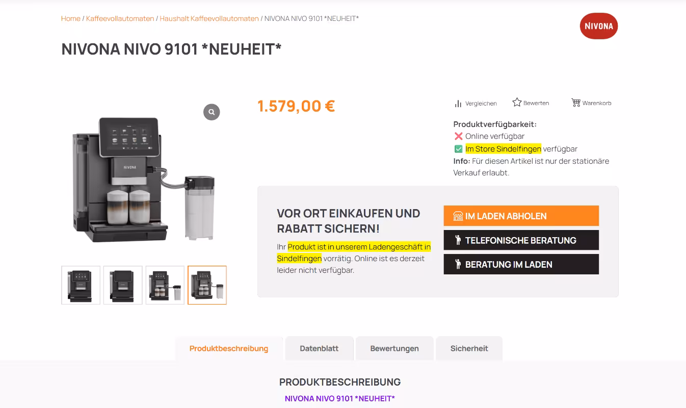 Günstigste Preise für die Region, trotz längster und umfassendster Kaufberatung - dafür stehen wir.