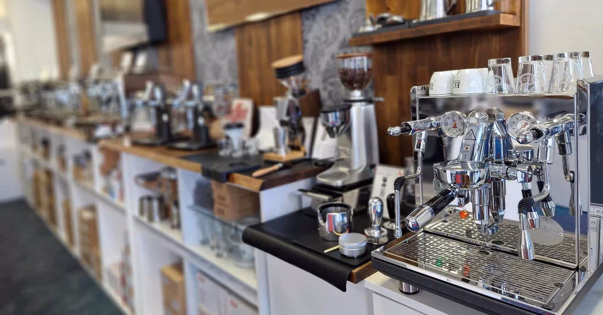 Die Beratungsdauer zum Siebträgerkauf beträgt mit Termin 60 bis 90 Minuten