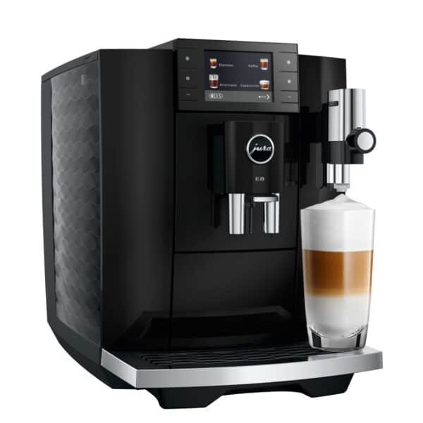 JURA E8 Piano Black ED Milchschaumsystem Zubereitung