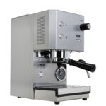Blick auf die aufgeheizte Ringbrühgruppe der PROFITEC GO 2.0 Espressomaschine