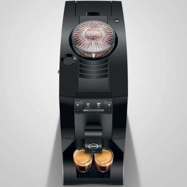 JURA A8 Piano Black (EA) von oben, Piano Black