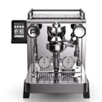 Rocket R58 Tune Siebträger Espressomaschine in Chrom mit Touchdisplay auf der Oberseite