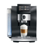JURA Z10 Obsidian Black (EC) Kaffeevollautomat von vorne, Obsidian Black