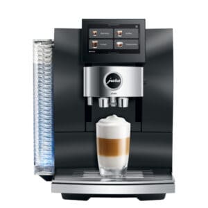 JURA Z10 Obsidian Black (EC) Kaffeevollautomat von vorne, Obsidian Black